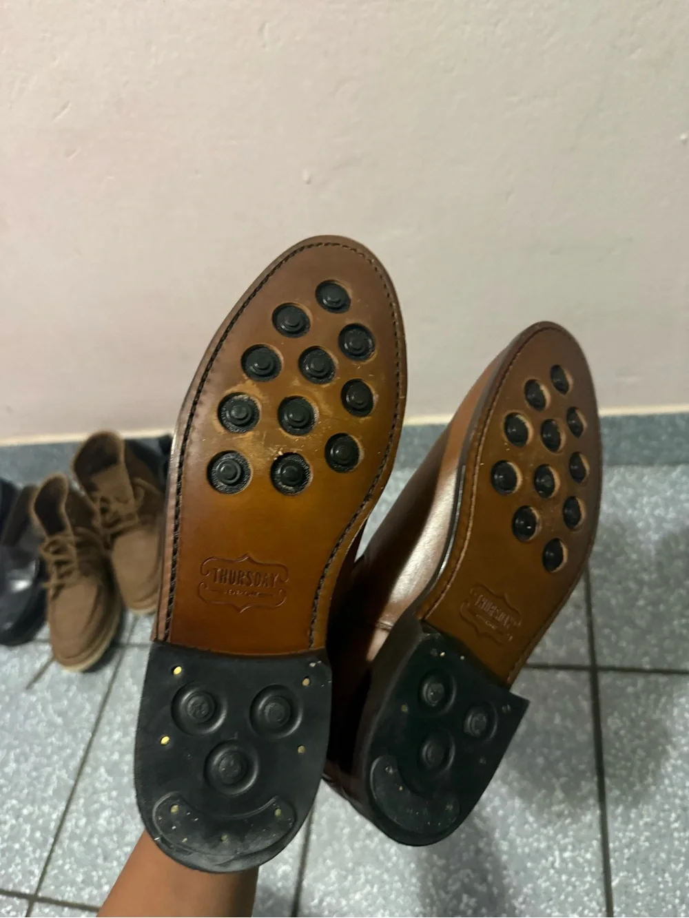 Thursday Boot Company Brown Leather Chukka Boots